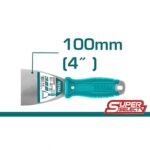 سكينة معجون  يد بلاستيك 4"/ 100مم(THT8310026)