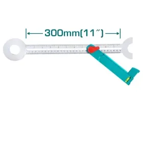 مسطرة قياس زاوية مربع 30سم(TAHS3011)