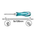 مفك يد كاوتش قلاب عادة + صليبة  5*135 - 2×1(THT250226)