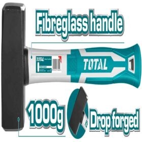 مطرقة توتال 1500 جرام يد فيبر_THSTH61500