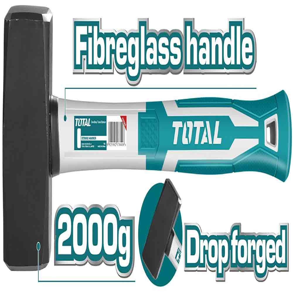 THT7220006 مطرقة توتال 2000 جرام_THT7220006 - الصورة 1