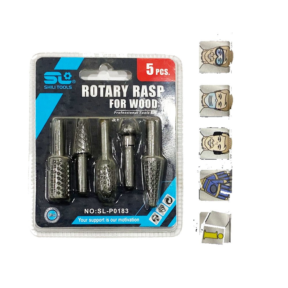 طقم معادن اكس 5ق كربيد 100/1*P0183_SL طقم معادن اكس 5قطع حديد - الصورة 1