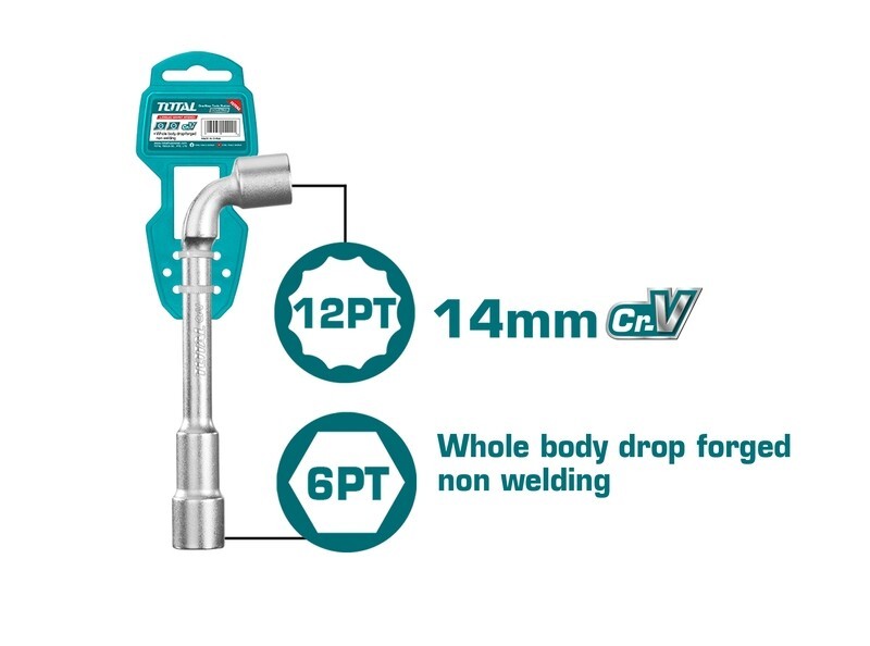 2666776658 THWL1406_مفتاح بيبة 14مم توتال - الصورة 1