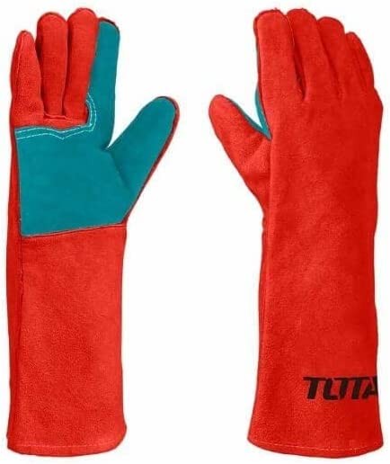 4162abueeqL._AC_SX522_ TSP15161_جونتى لحام طويل احمر توتال - الصورة 1