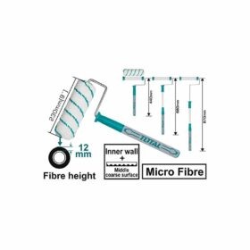 THT8592_يد رولة دهان بالغيار 9" يد بلاستيك توتال