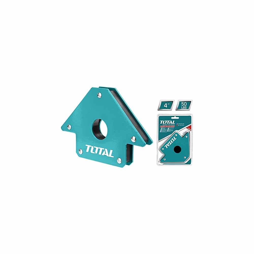 61yMOaA9NCL._AC_SX522_ TAMWH50042_حامل لحام مغناطيسى 4" مثلث توتال - الصورة 1