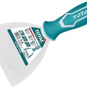 THT831256_سكينة معجون 5" 125مم يد كاوتش استانلس توتال