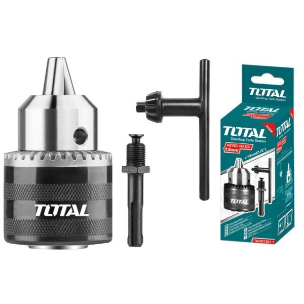 ظرف شنيور 13مم 2/1" بالوصلة توتال_TAC451301.1