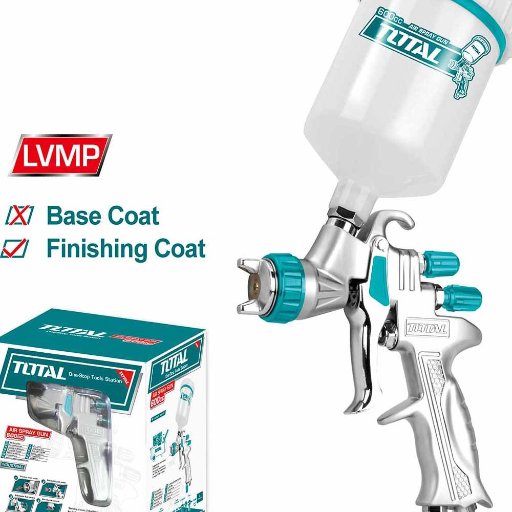 TAT10605 TAT10605_مسدس رش مقلوب بنتة بلاستيك 1.3مم توتال - الصورة 1