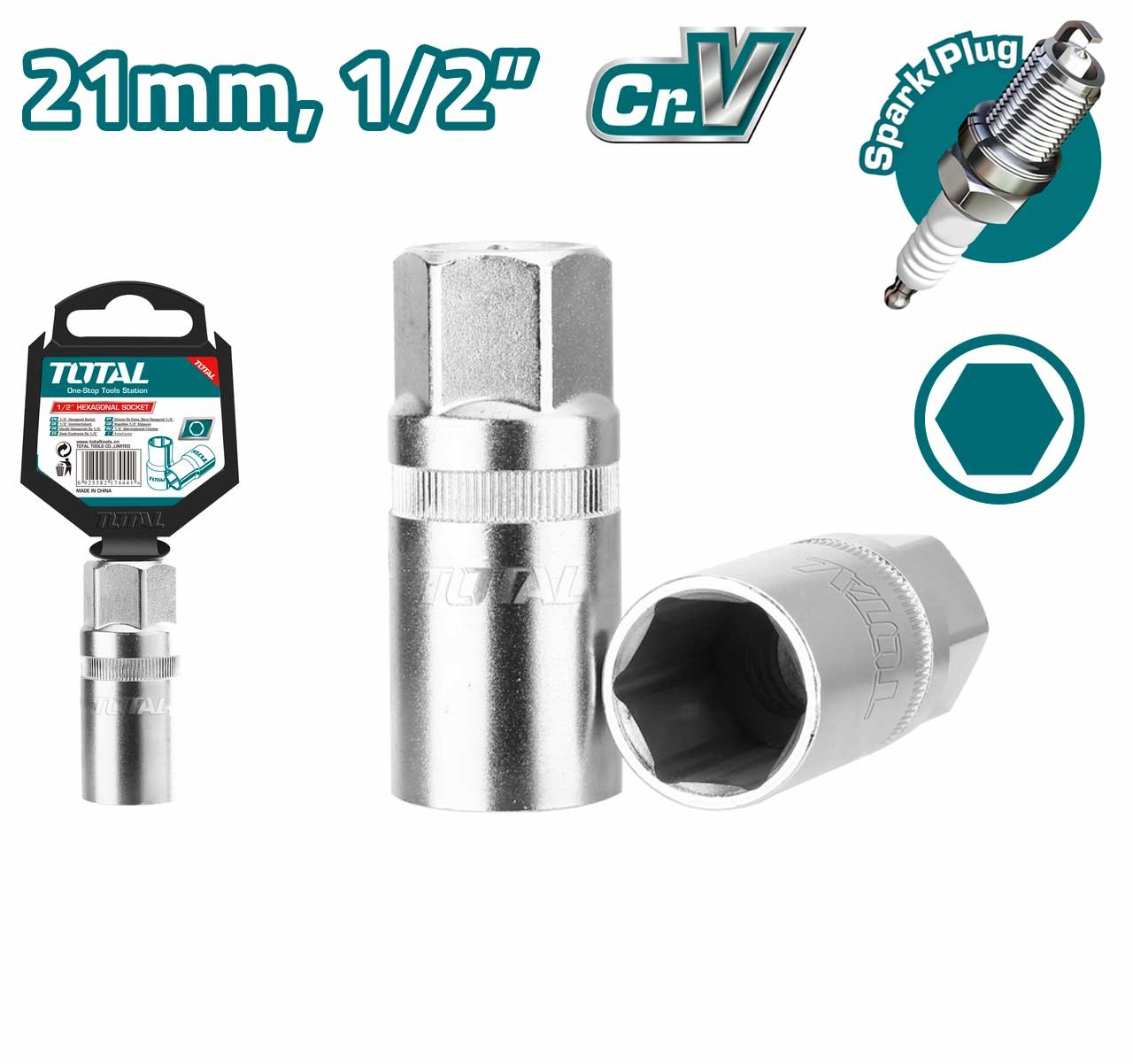 THSPS12216 THSPS12216_لقمة رباط 21مم طويلة بوجية 2/1" توتال - الصورة 1