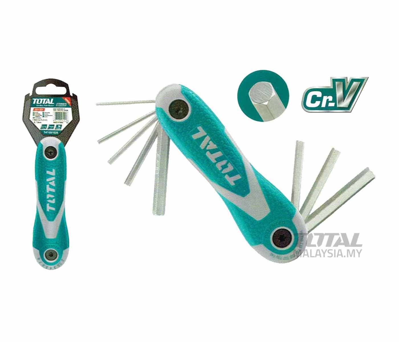 THT1061826 THT1061826_طقم الن مسدس مطواة 8قطع توتال - الصورة 1