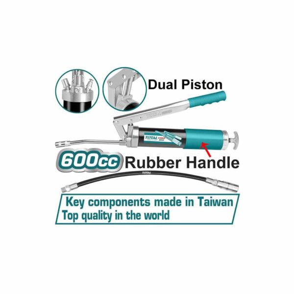 THT111062_600CC مشحمة يدوى 1كيلو 2بستم توتال