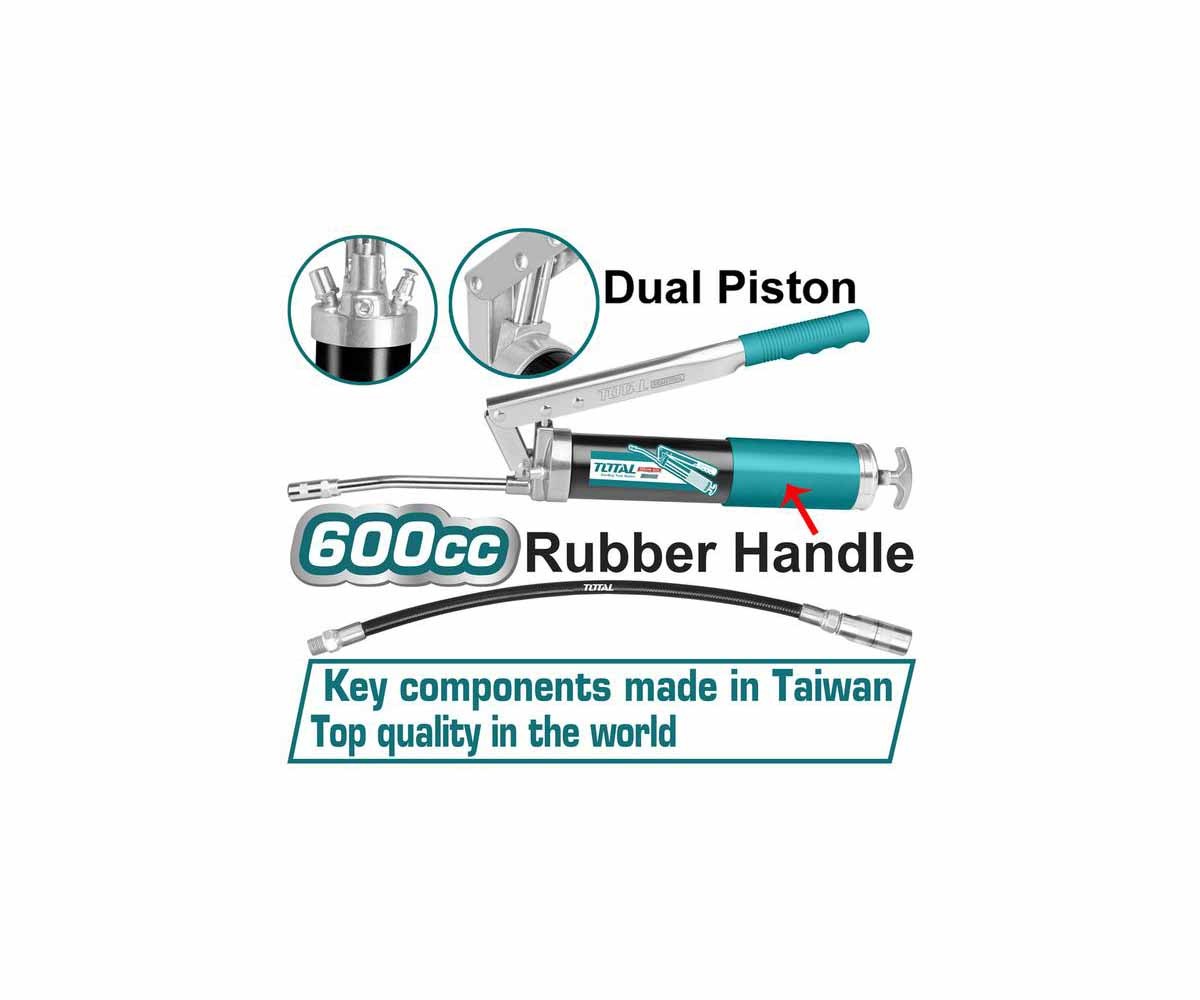 THT111062 THT111062_600CC مشحمة يدوى 1كيلو 2بستم توتال - الصورة 1