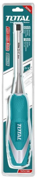 THT4166__90593 THT4166_ازميل 6مم حديد للاخر توتال - الصورة 1