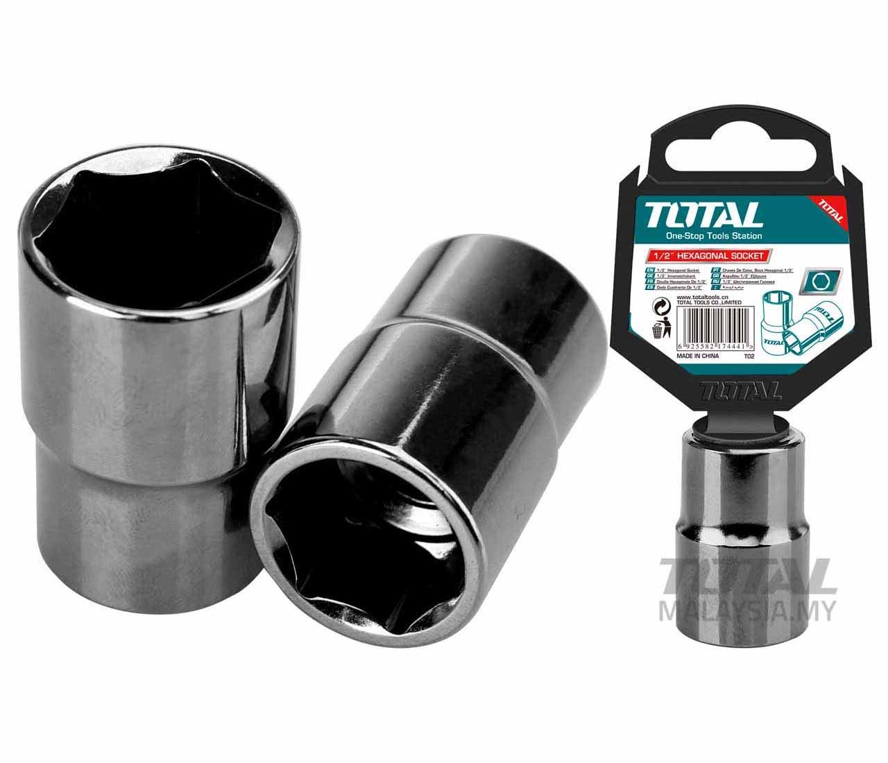 THTST12081 THTST12081_لقمة رباط 8مم قصيرة 2/1" توتال - الصورة 1