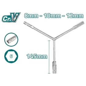 THYSW081012_مفتاح بيبة ثلاثية 8-10-12مم توتال