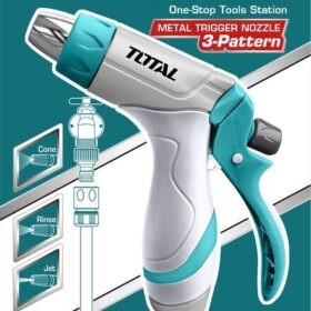 THZATN1031_مسدس رش مياة 3اشكال معدن توتال