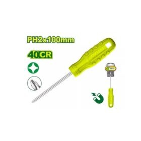 DTSD4924_مفك بلاستيك صليبة 2×100مم ديلو