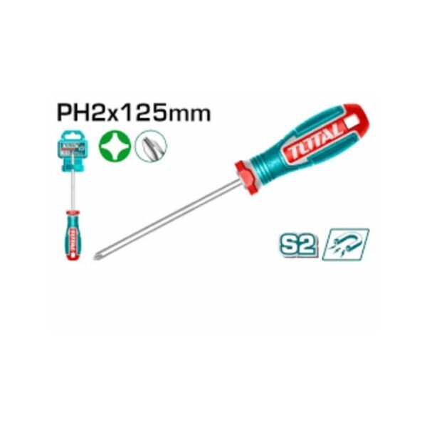 TSDBH2125_مفك كاوتش صليبة 2×125مم توتال