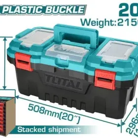 TPBX0201_شنطة بلاستيك 20" قفل بلاستيك توتال