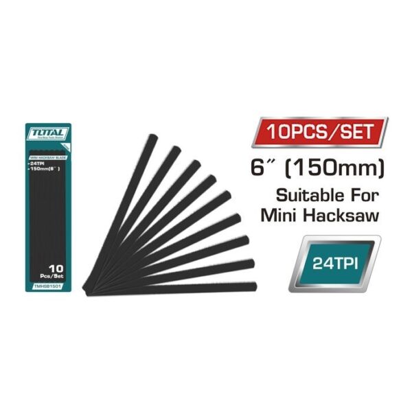 TMHSB1501_طقم سلاح اركيت يدوى 6" 10قطع توتال