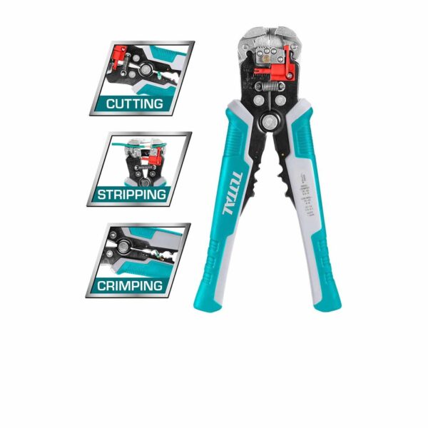 THT15246_قشارة سلك اوتوماتيك 3×1 معدن توتال