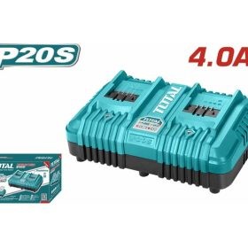 شاحن بطارية 20فولت ليثيوم مزدوج 4امبير توتال _TCLI2024