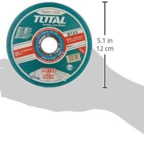 حجر 5×1.2مم علبة صاج 10 قطع توتال_TAC2211255