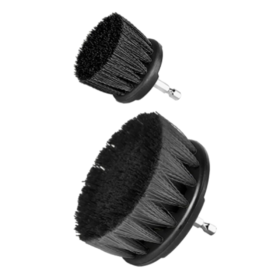 TACH1235_فرشة مستديرة غسيل 2قطعة نيلون صلبة شنيور توتال