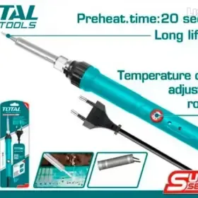 TET1100831_كاوية لحام 100وات  بضابط حرارة صغيرة توتال