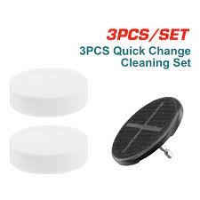 كاوتشة شنيور واسفنج 3.5" توتال 3قطع_TAC35351