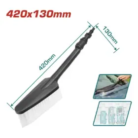 THFB4301_فرشة مسدس ماكينة غسيل مثلث توتال