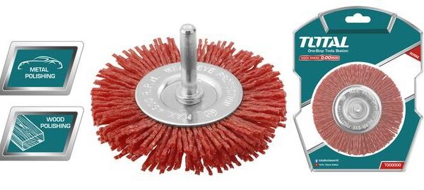 TAC34045_فرشة مستديرة 4" نيلون شنيور توتال