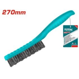 TAC3804051_فرشة سلك يدوى 10" يد بلاستيك توتال