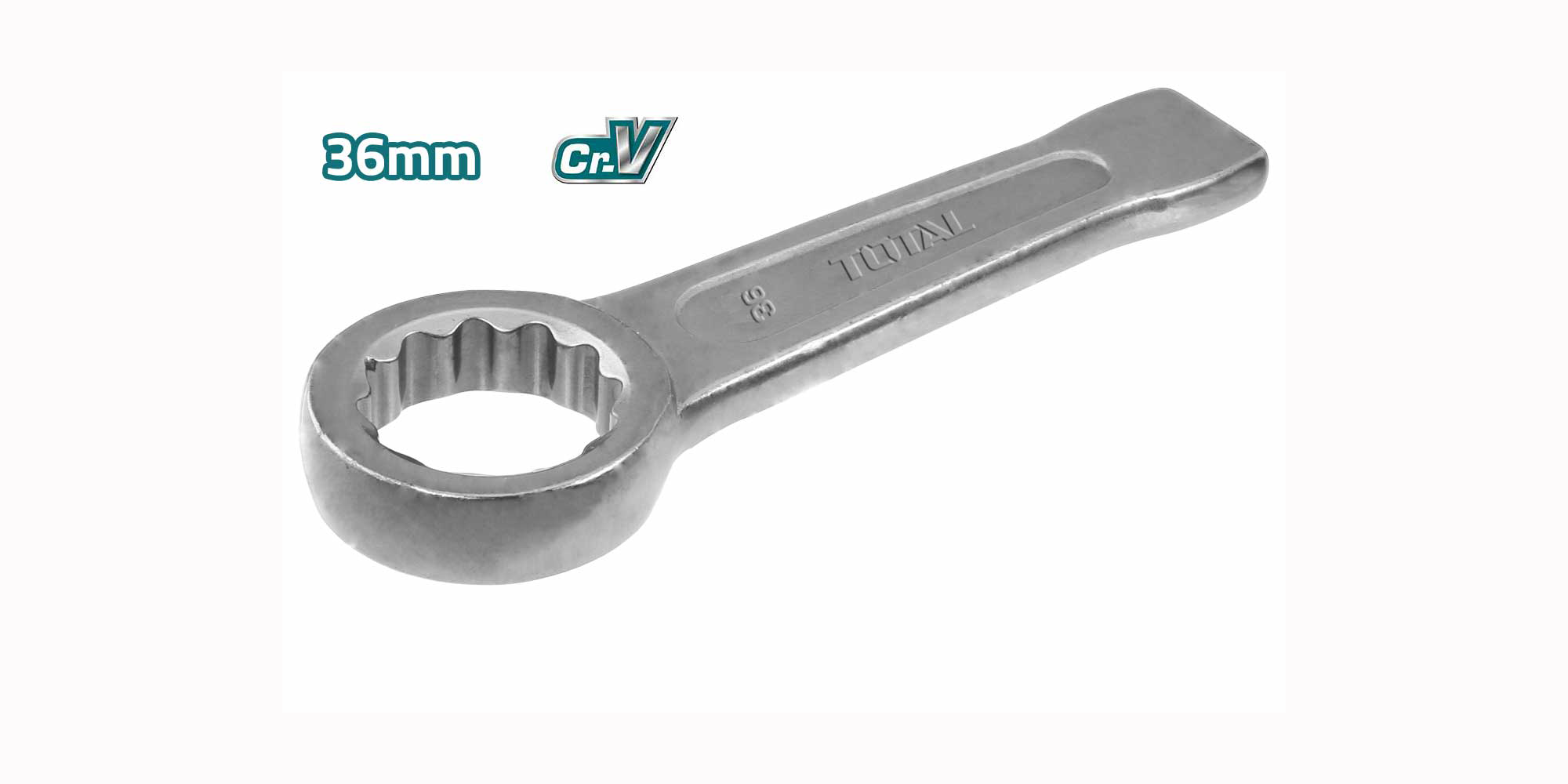 THT104036 THT104036_مفتاح دق 36مم مشرشر توتال - الصورة 1