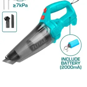 مكنسة 12فولت بطارية ليثيوم 2000ملى امبير توتال-TVLI2026_USB type-C