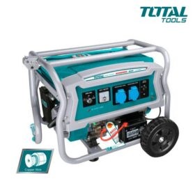 TP135006E_مولد كهرباء 3كيلو خ 2.8ك بنزين مارش وعجل توتال