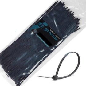 120*2-9_SL حزام بلاستيك 40سم 4.8مم اسود