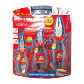 طقم بنسة 3قطع اسود بريدى*24/6