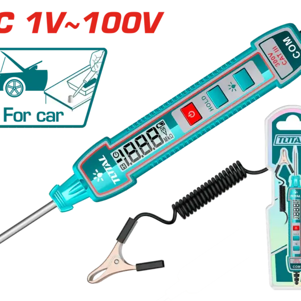 مفك اختبار دائرة السياره ديجتال توتال THTS41001