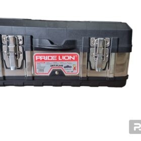 شنطة بلاستيك×صاج 17" قفل معدن بريدي