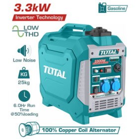TP535006_مولد كهرباء 3.2كيلو خ 3ك بنزين انفرتر كاتم صوت  توتال