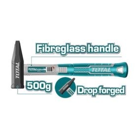 THMH62500_شاكوش 500جرام يد فيبر توتال