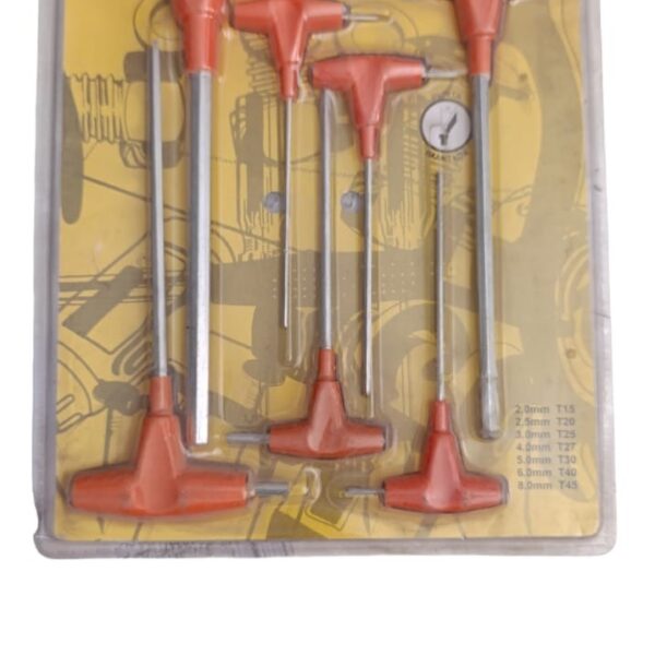 طقم الن مسدس باليد بلاستيك 8قطع بريدى