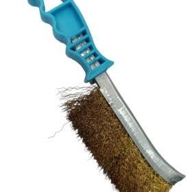 2-60_SL فرشة سلك يدوى 10" يد بلاستيك