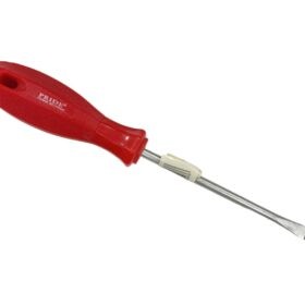 PC65A_مفك بلاستيك صليبة 6×125مم احمر بريدى