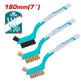 طقم فرشة سلك يدوي 7‘’3قطع توتال_TAC38033