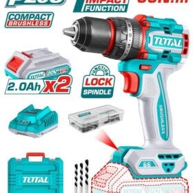 شنيور  20 فولت 13مم 2 بطارية 2امبير ٦٦نيوتن دقاق توتال  _TIDLI20668