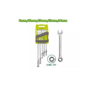 DTSP4205_طقم مفتاح ناحية راتشة 5قطع 8-14مم ديلو