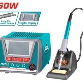 كاوية لحام 60وات بضابط حرارة ستيشن توتال TET160923